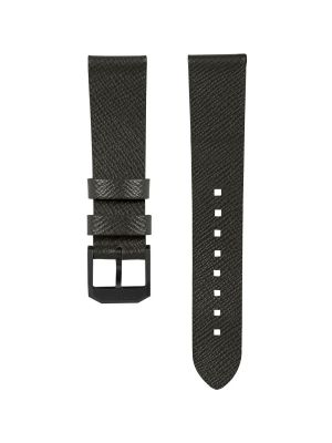 Marathon 20mm 2-Piece Leather Strap - Moss Green/Anthracite
