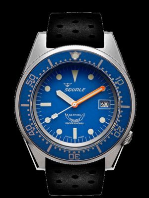 Squale 50 atmos 1521 Blue Blasted