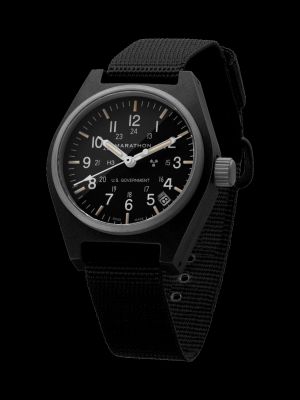 Marathon GPQ-Date Field Watch - Black