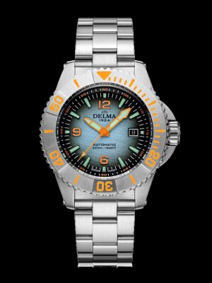 Delma Blue Shark IV Dive Watch - Blue Gradient