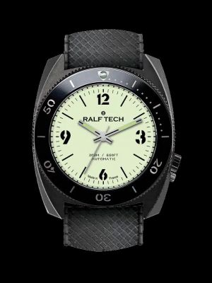 Ralf Tech WRB Black Full Lume Dive Watch