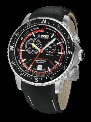 TNG Sailmaster Yachting Watch -  Black Dial / Black Bezel