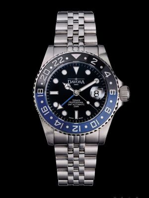 Davosa Ternos Professional GMT TT Black-Blue Dive Watch