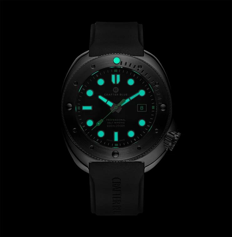 Crafter Blue Hyperion Ocean 600m Professional Dive Watch