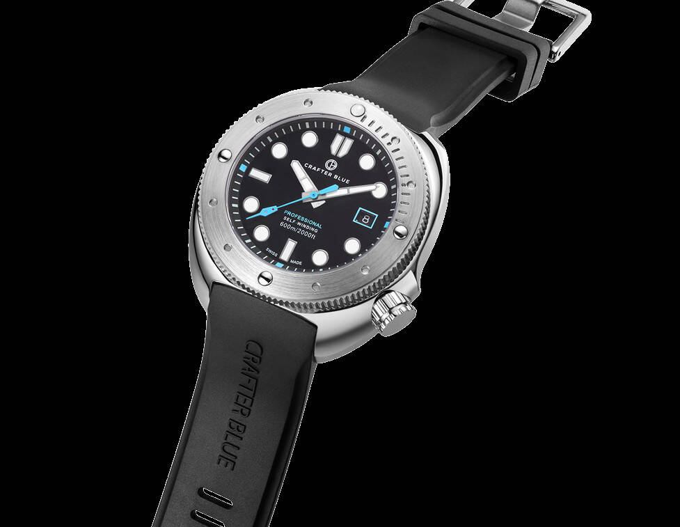 Crafter Blue Hyperion Ocean 600m Professional Dive Watch