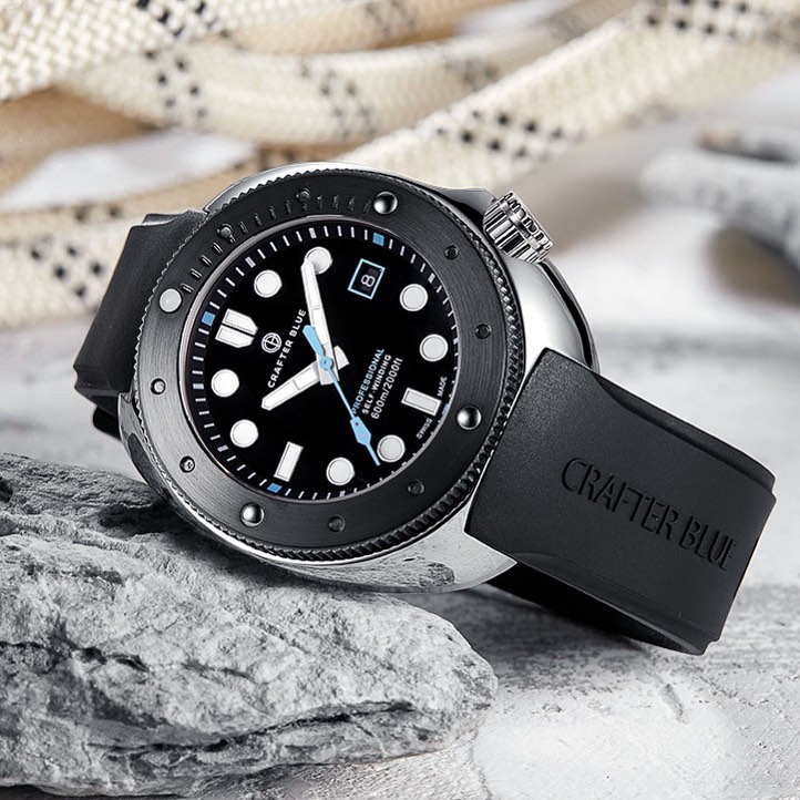 Crafter Blue Hyperion Ocean 600m Dive Watch