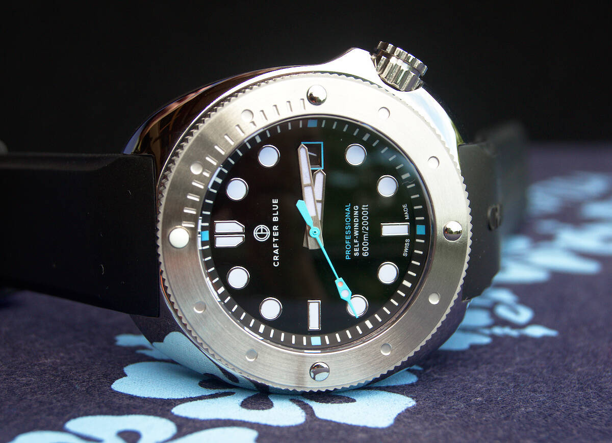 Crafter Blue Hyperion Ocean 600m Professional Dive Watch