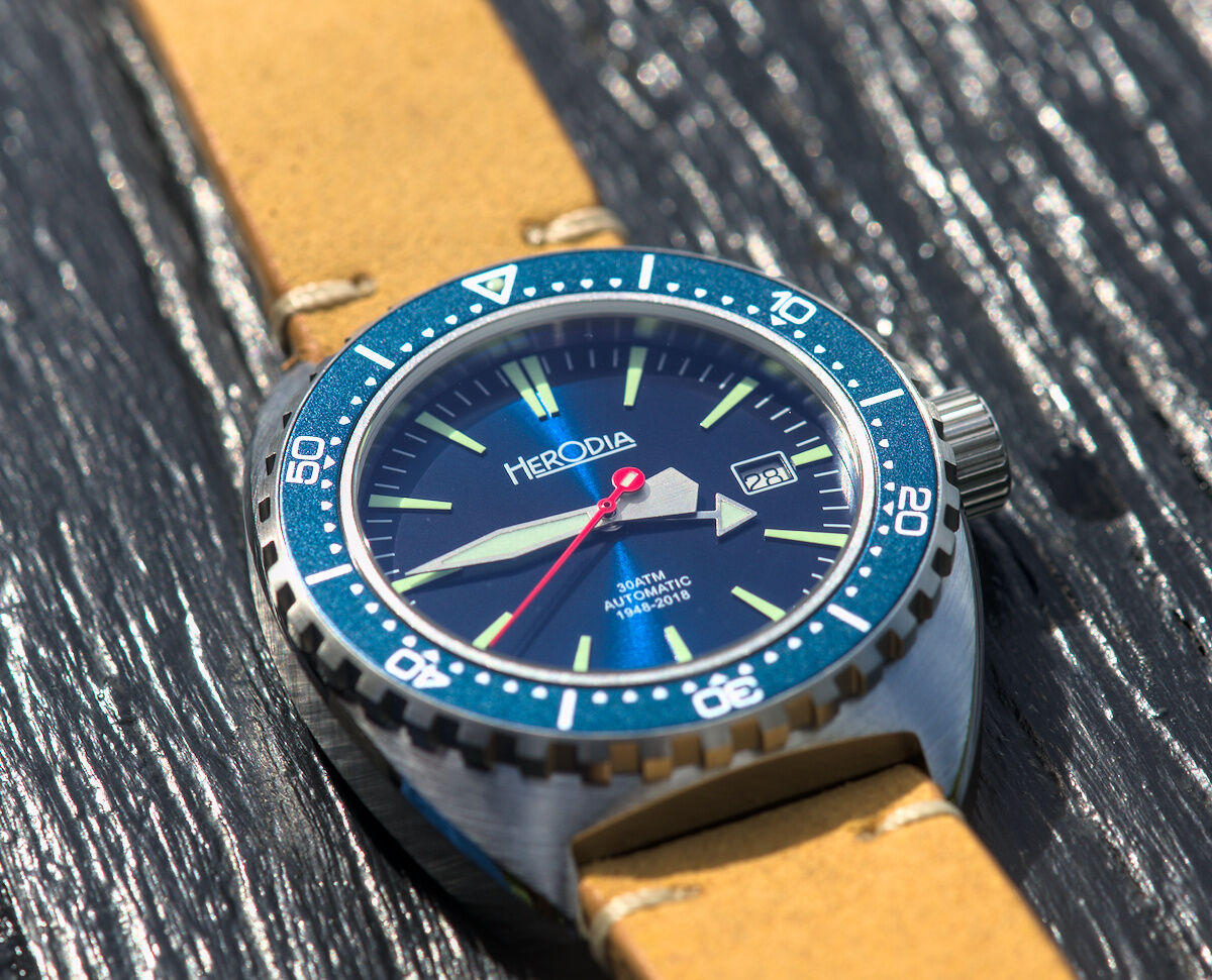 Herodia Series 1 Deep Blue Dive Watch