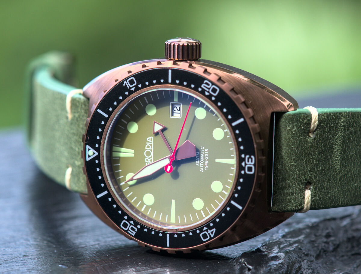 Herodia Series 1 Bronzed Dive Watch
