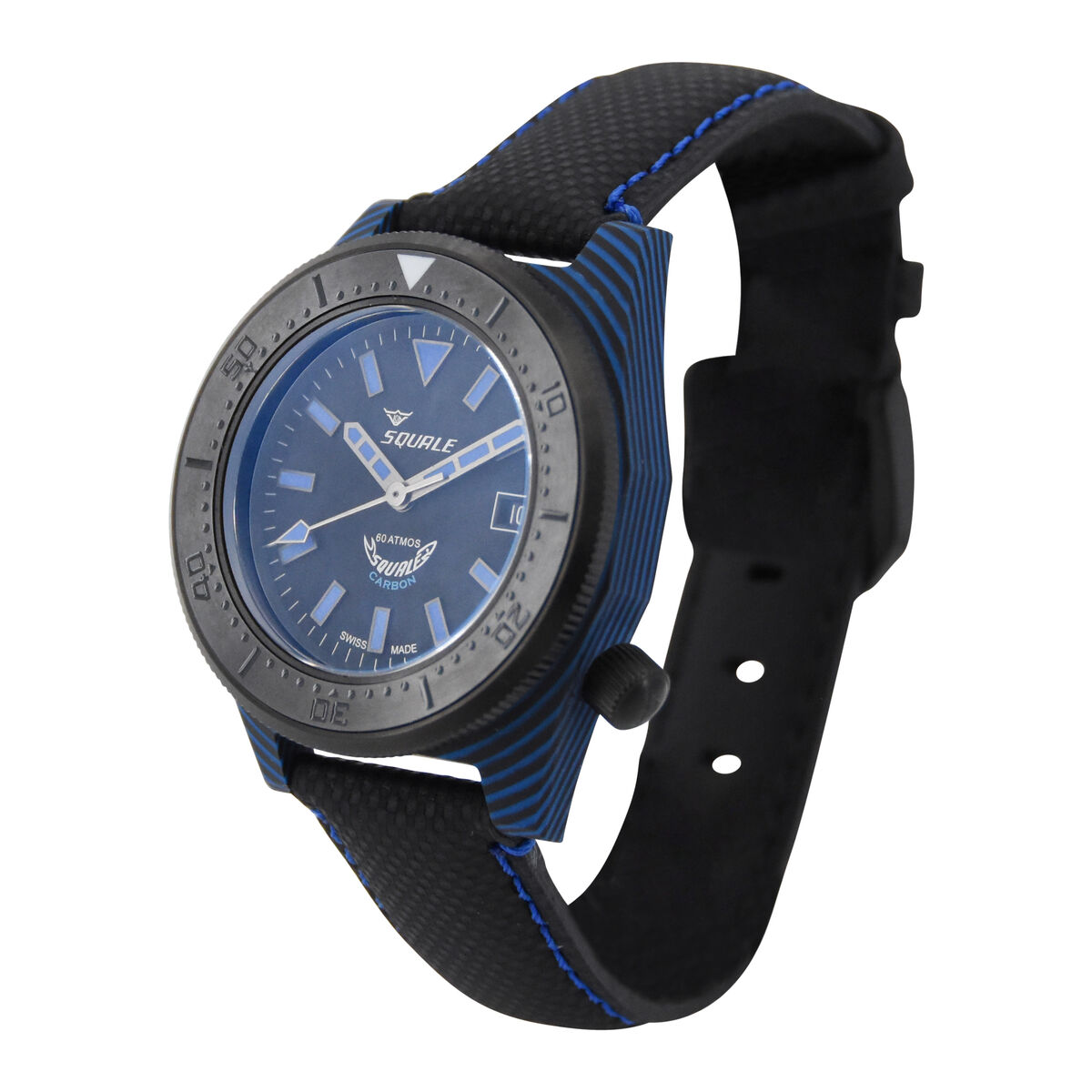 Squale T-183 Blue Carbon Dive Watch