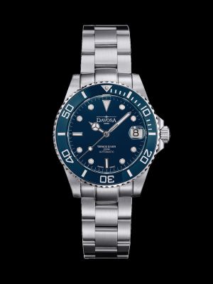 Davosa Ternos Medium Blue Trialink Dive Watch