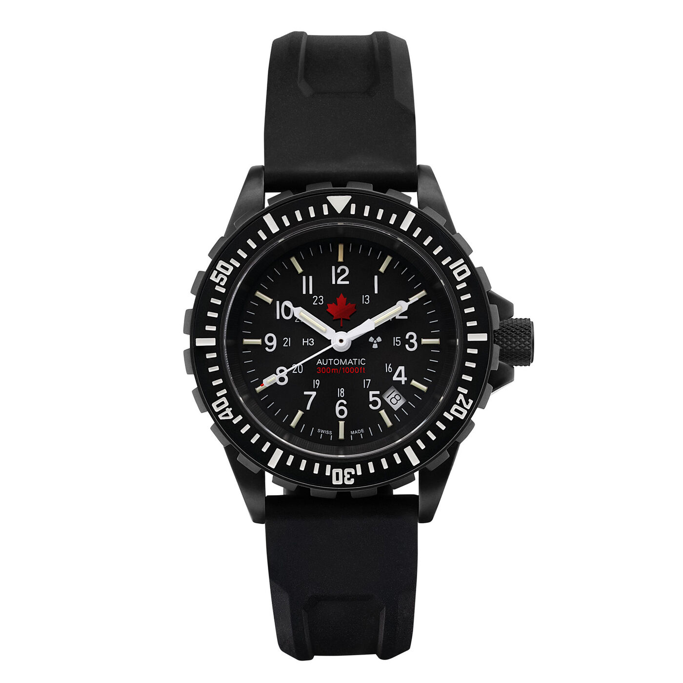 Marathon Red Maple Anthracite GSAR Search and Rescue Dive Watch