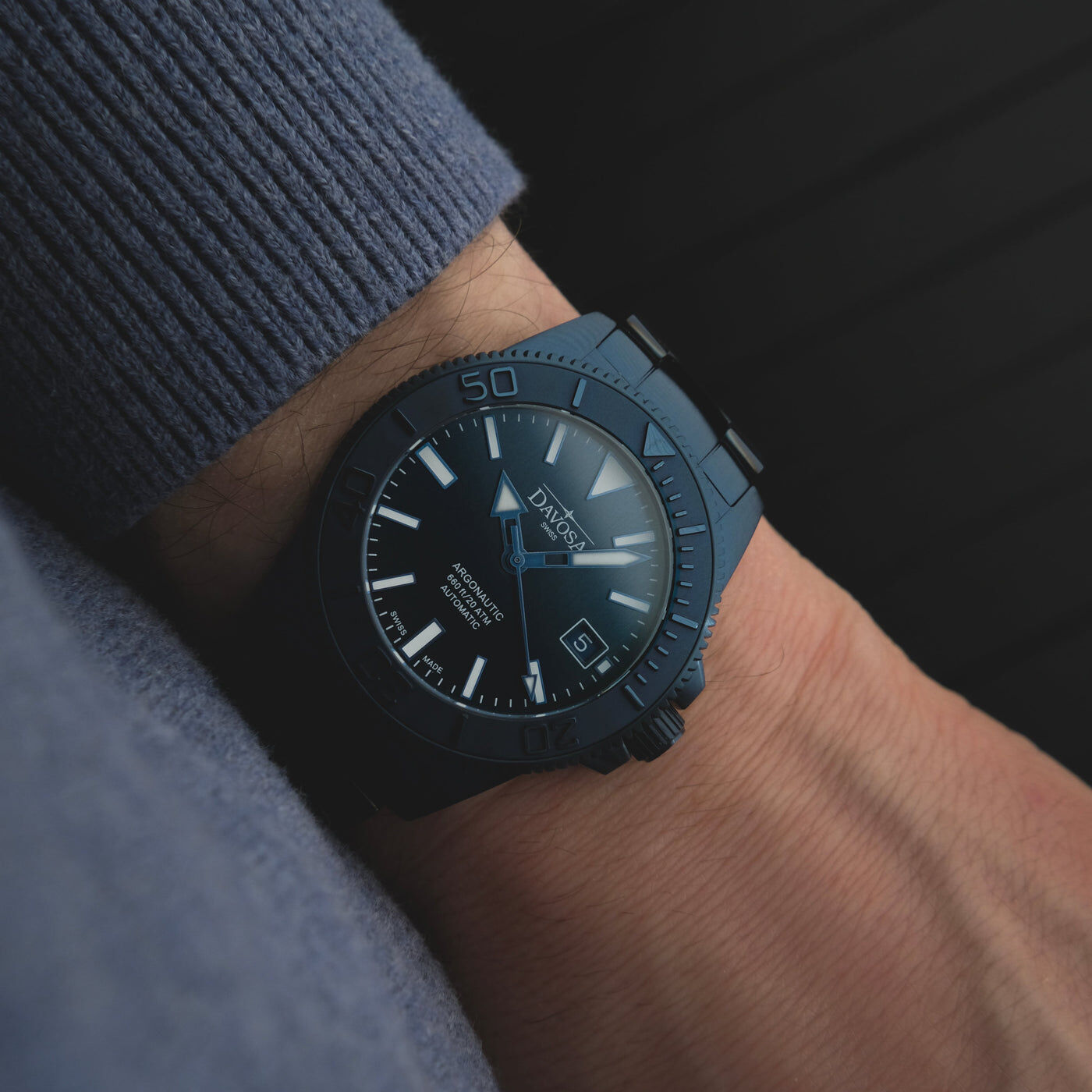 Davosa Argonautic 39 Monochrome Dive Watch