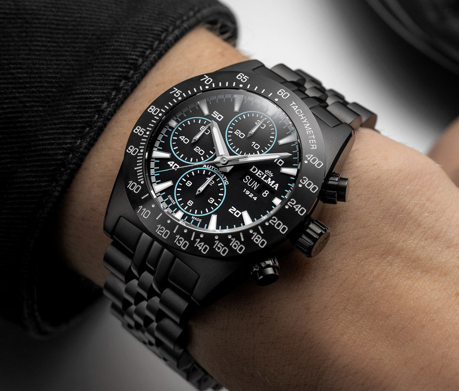 DELMA Montego Black Edition Chronograph Watch