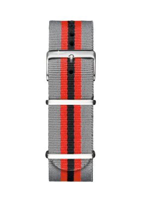 Davosa Grey-Red Nylon Strap
