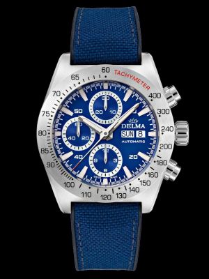 Delma Montego Chronograph Watch - Blue