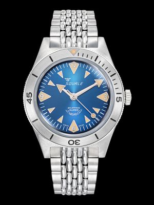 Super-Squale Big Arrows Blue Dive Watch - Bracelet