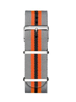 Davosa Grey-Orange Nylon Strap