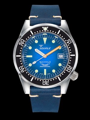 Squale 50 atmos 1521 Fumoso Blue-Ray Dive Watch
