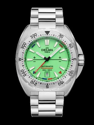 Delma Oceanmaster Lume Sailing Watch - Green