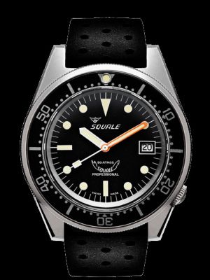 Squale 50 atmos 1521 Black Blasted