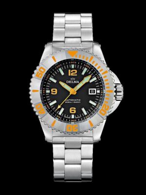 Delma Blue Shark IV Dive Watch - Black