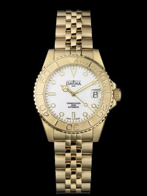 Davosa Ternos Medium White Gold Dive Watch