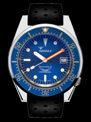 Squale 50 atmos 1521 Blue Polished