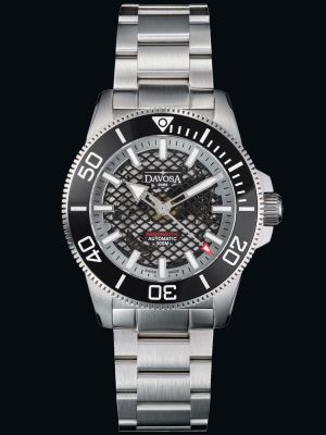 Davosa Argonautic 41 Shark Dive Watch - Black