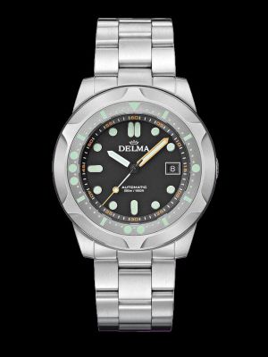 Delma Quattro Dive Watch - Black
