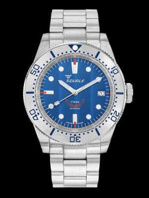 Squale 1545 Steel Blue Bracelet Dive Watch