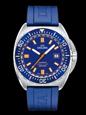 Delma Shell Star Dive Watch - Blue