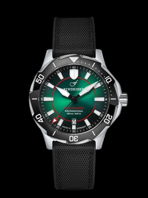 Findeisen NauticMaster Dive Watch - Sunray Green DLC S.E