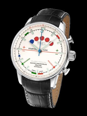 TNG Classic Tornado Automatic Chronograph Sailing Watch - White