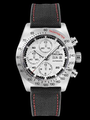 Delma Montego Chronograph Watch - White