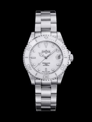 Davosa Ternos Medium White Trialink Dive Watch